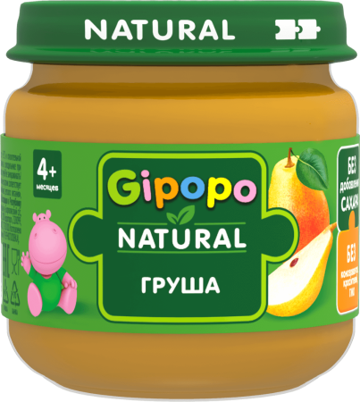 Пюре ГИПОПО Груша 80гр